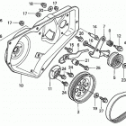 HS520K1 ASA SNOW BLOWER, USA, VIN# SZBG-6100001 Drive Pulley