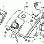 HS621 A-E SNOW BLOWER, JPN, VIN# SZAN-1130379 Rear Cover