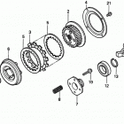 HS622 TA-B SNOW BLOWER, JPN, VIN# SZAL-1100001 Auger Clutch