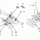 HS724 TA-A SNOW BLOWER, JPN, VIN# SZBE-1030001 Наклейки предупреждения