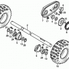 HS522 WA SNOW BLOWER, JPN, VIN# SAA-1000001 Wheel