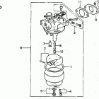 HS50 WA SNOW BLOWER, JPN, VIN# HS50-1000784 Карбюратор