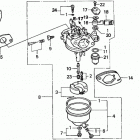 HS724 TA-A SNOW BLOWER, JPN, VIN# SZBE-1030001 Карбюратор