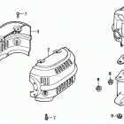 HS80K1 TA SNOW BLOWER, JPN, VIN# SA1-1100001 Hs80 Muffler K-k1