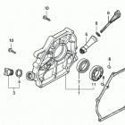 HS724 TA-A SNOW BLOWER, JPN, VIN# SZBE-1030001 Боковые крышки