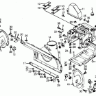 HS55K2 WA SNOW BLOWER, JPN, VIN# HS55K2-1200001 Auger Housing