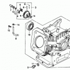 HS622 TA-B SNOW BLOWER, JPN, VIN# SZAL-1100001 Цилиндр