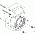 HS520K1 ASA SNOW BLOWER, USA, VIN# SZBG-6100001 Fan Cover