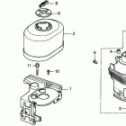 HS80K1 TA SNOW BLOWER, JPN, VIN# SA1-1100001 Hs80 Air Cleaner K-k1