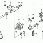 HS724 TA-A SNOW BLOWER, JPN, VIN# SZBE-1030001 Tensioner Arm