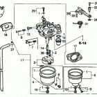 HS621 A-E SNOW BLOWER, JPN, VIN# SZAN-1130379 Карбюратор