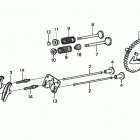 HS621 A-E SNOW BLOWER, JPN, VIN# SZAN-1130379 Распределительный вал