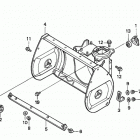 HS624K1 TA-C SNOW BLOWER, JPN, VIN# SZAJ-2100001 Auger Housing