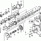 HS80K1 TA SNOW BLOWER, JPN, VIN# SA1-1100001 Трансмиссия