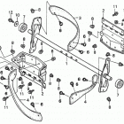HS520K1 ASA SNOW BLOWER, USA, VIN# SZBG-6100001 Auger