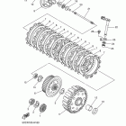 YZ250F YZ250FAB/YZ250FAL Сцепление