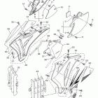 WR450F WR450FA Боковая панель