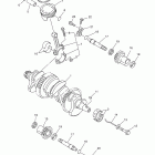 FJR1300A FJR13AACS/FJR13AAS Коленчатый вал и Поршень