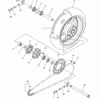 FZ1 FZS10ACS/FZS10AS Заднее колесо