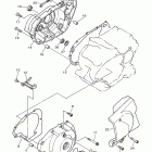 V STAR 250 XV250A1CB/XV250A1B Крышка картера двигателя