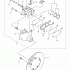 FZ1 FZS10ACS/FZS10AS Задний суппорт тормозной