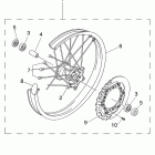 YZ250F YZ250FZL/YZ250FZW Front wheel kit