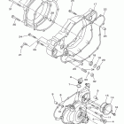 WR450F WR450FA Крышка картера двигателя
