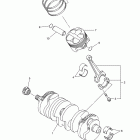 FZ1 FZS10ACS/FZS10AS Коленчатый вал и Поршень