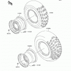 Bayou 300 (KLF300-B17) Колеса,покрышки