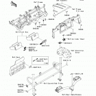 Mule 4010 4x4 (KAF620-MBF) Наклейки предупреждения