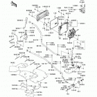 Teryx 750 FI 4X4 Sport (KRF750-SAF) Радиатор