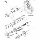 Mule 610 4x4 XC (KAF400-DAF) Трансмиссия