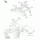 Teryx 750 FI 4x4 LE (SGE) (KRF750-VBF) Заднее крыло