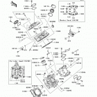 Teryx 750 FI 4x4 LE (SGE) (KRF750-VBF) Головка цилиндра