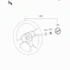 Mule 610 4x4 XC (KAF400-DAF) Рулевое колесо