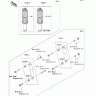 Mule 4010 4x4 (KAF620-MBF) Амортизатор