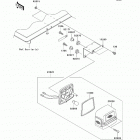 Mule 610 4x4 XC (KAF400-DAF) Фонарь