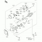 Mule 610 4x4 XC (KAF400-DAF) Стартер