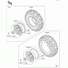 Teryx 750 FI 4X4 Sport (KRF750-SAF) Колеса,покрышки