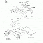Teryx 750 FI 4X4 Sport (KRF750-SAF) Заднее крыло