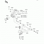 Mule 610 4x4 XC (KAF400-DAF) Подвеска