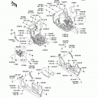 Teryx 750 FI 4X4 (KRF750-NAF) Детали рамы (фронт)
