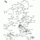 Teryx 750 FI 4X4 Sport (KRF750-SAF) Защитные дуги  / рама кабины