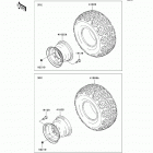 Mule 600 (KAF400-BBF) Колеса,покрышки