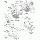 Teryx 750 FI 4x4 LE (SGE) (KRF750-VBF) Детали рамы (фронт)