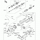 Mule 610 4x4 XC (KAF400-DAF) Передний привод