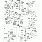 Teryx 750 FI 4X4 (KRF750-NAF) Детали рамы (зад.)