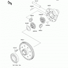 Mule 610 4x4 XC (KAF400-DAF) Дефференциал