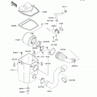 Mule 600 (KAF400-BBF) Воздухозаборник