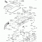 Mule 4010 Diesel 4X4 (KAF950-F9F) Fenders(f9f-fbf)
